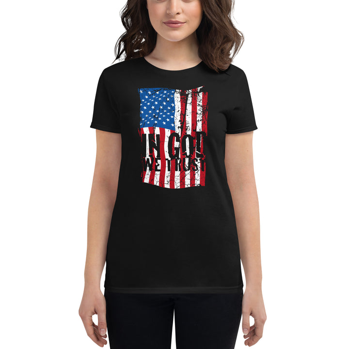 IN GOD WE TRUST (Women's Fitted Tee)